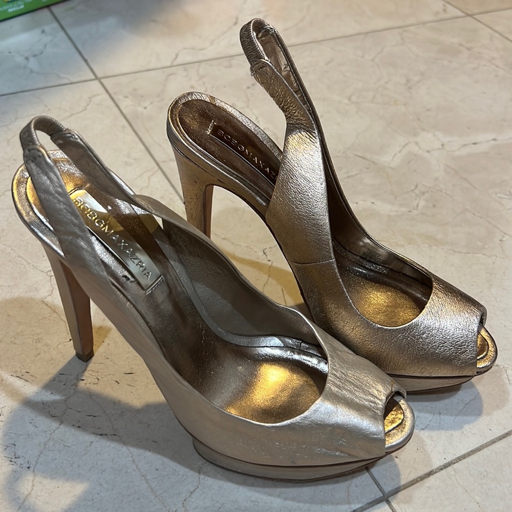 Gold heels